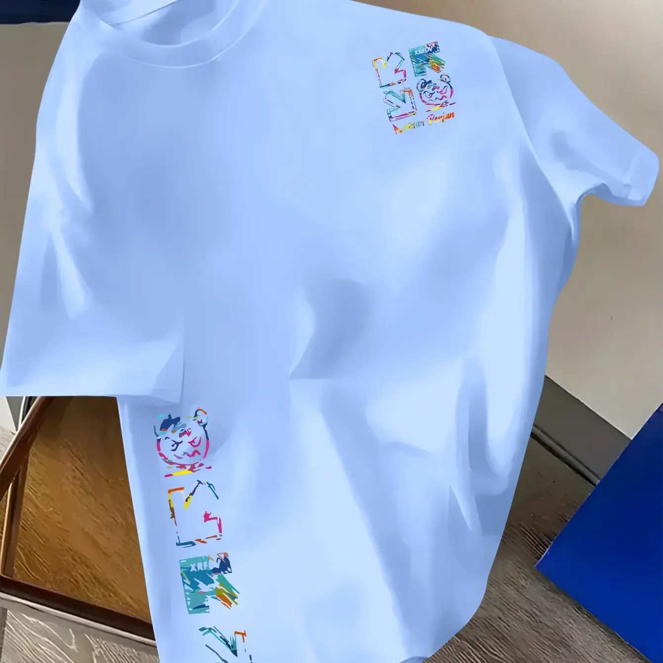 Streetwear Brand Jersey - Herren-T-Shirt, Streetwear-Marke, künstlerischer Stil, bedrucktes T-Shirt,