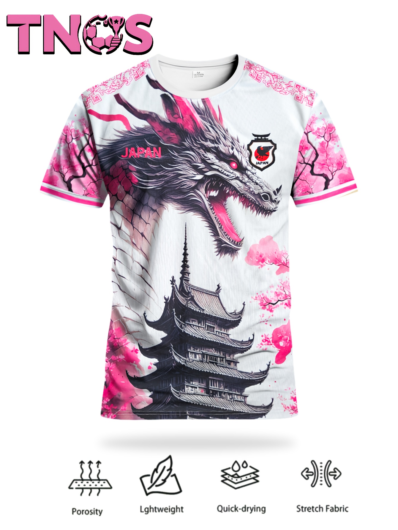 Streetwear Brand Jersey - TNOS Sport Brand Japan Fußballtrikot, Dragon