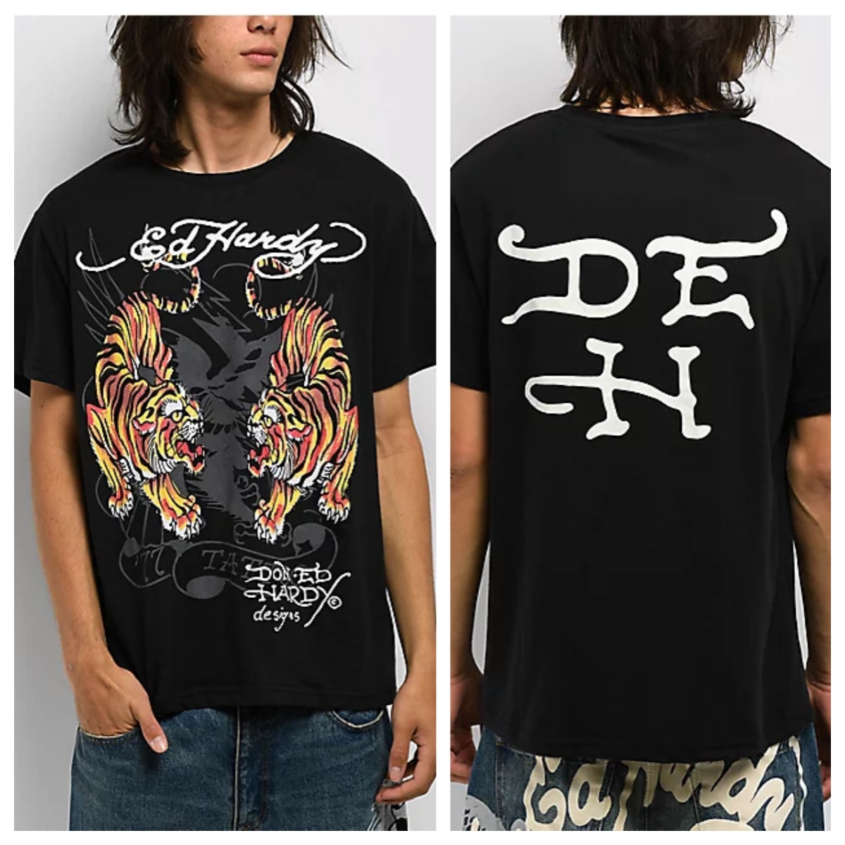 Tiger Skull Red Ed Tattoo Art  – Streetwear Brand Red Bewertung und Preis