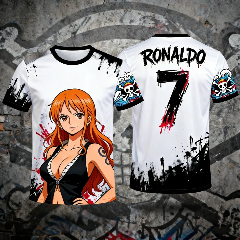 One Piece Luffy No.7 Co-Brande – Streetwear Brand Jersey Bewertung und Preis