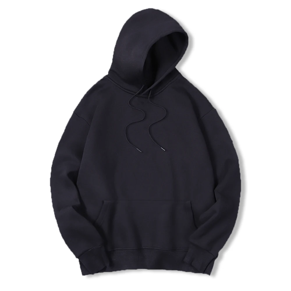 Herren Einfarbiger Kapuzenpull – Streetwear Brand Jersey Bewertung und Preis