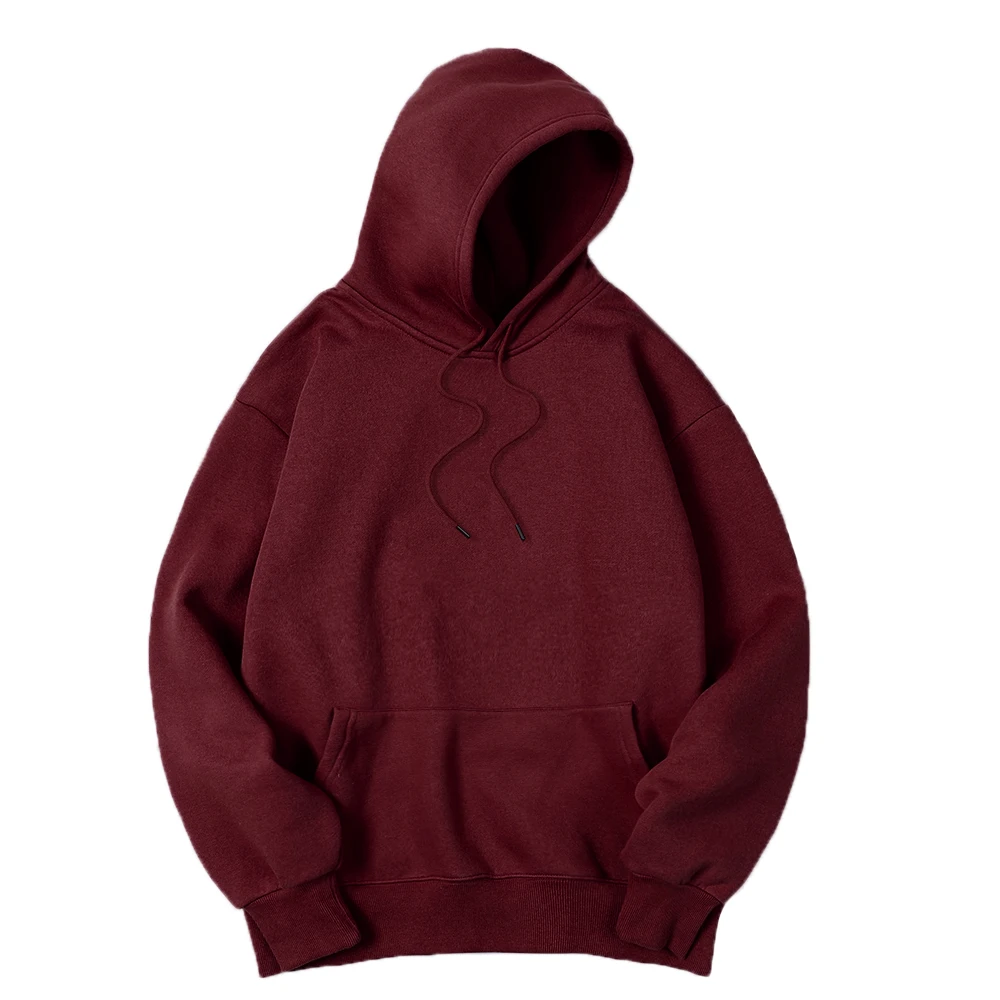 Herren Einfarbiger Kapuzenpull – Streetwear Brand Jersey Bewertung und Preis