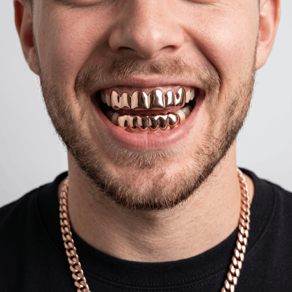 Hip-Hop 8/6 Schwarze Zahn-Gril – Streetwear Brand Hats Bewertung und Preis