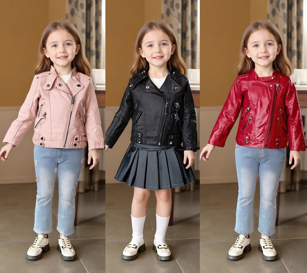 2-12Y Mädchen Weihnachten Rosa – Streetwear Brand Red Bewertung und Preis