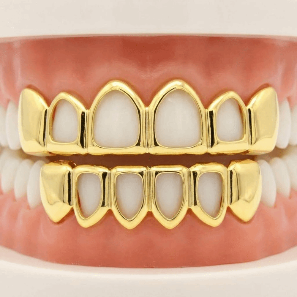 2er-Set Hip-Hop Dental Grills  – Streetwear Brand Hats Bewertung und Preis