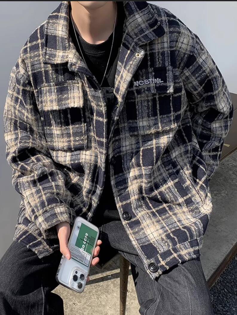 Dicke Hemdenjacke für Herren,  – Streetwear Brand England Bewertung und Preis